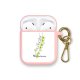 Housse pour Airpods silicone liquide rose Fleurs Cerisiers Motif Ecriture Tendance La Coque Francaise