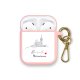 Housse pour Airpods silicone liquide rose Marseille Notre Dame Motif Ecriture Tendance La Coque Francaise