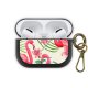 Housse pour Airpods Pro silicone liquide noir Flamants Rose Motif Ecriture Tendance La Coque Francaise