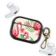 Housse pour Airpods Pro silicone liquide noir Flamants Rose Motif Ecriture Tendance La Coque Francaise