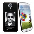 Coque Noire Toucher Gomme Licence Eleven Paris Motif Lenny kravitz Compatible Samsung Galaxy S4 i9505