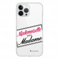 Coque iPhone 13 Pro Max 360 intégrale transparente Mlle pas Mme Tendance La Coque Francaise.