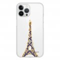 Coque iPhone 13 Pro Max 360 intégrale transparente Tour Eiffel Art Déco Tendance La Coque Francaise.