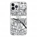 Coque iPhone 13 Pro Max 360 intégrale transparente Carte de Paris Tendance La Coque Francaise.