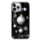 Coque iPhone 13 Pro Max 360 intégrale transparente Boules Etoiles Noel neiges Tendance La Coque Francaise.