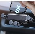 Support Voiture rétractable sur grille d'aération Noir Compatible avec les téléphones de la marque Apple iPhone 13 Pro Max 