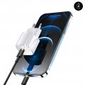 Chargeur secteur Type C 20W  blanc Compatible avec les téléphones de la marque Apple iPhone 13 Pro Max 