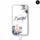 Batterie verre trempé 8000mAh Beautiful Motif Ecriture Tendance Evetane