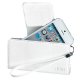 Glam me étui universel blanc paillettes à dragonne iPhone 5 (taille l)