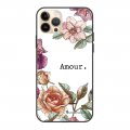 Coque iPhone 13 Pro Max Coque Soft Touch Glossy Amour en fleurs Design La Coque Francaise