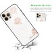 Coque iPhone 13 Pro Max Coque Soft Touch Glossy Fleurs Blanches Design La Coque Francaise