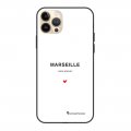 Coque iPhone 13 Pro Max Coque Soft Touch Glossy Marseille mon amour Design La Coque Francaise