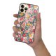 Coque iPhone 13 Pro Max Coque Soft Touch Glossy Fleurs Beige et Rose Design La Coque Francaise