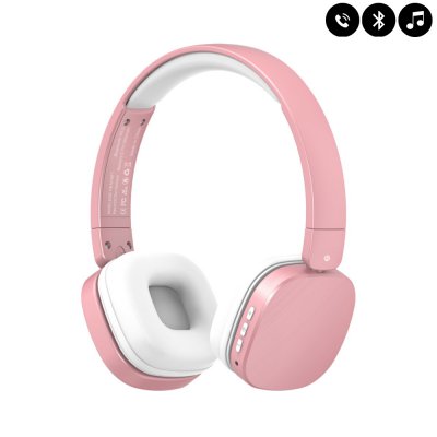 Casque bluetooth rose gold