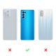 Coque anti-choc transparente et vitre de Litetection en verre transparente Compatible  Oppo Find X3 Lite