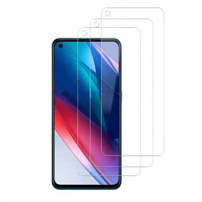 Lot de 3 vitres en verre trempé Compatible  Oppo Find X3 Lite