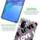 Coque OPPO A53S / A53 Silicone antichocs Solides coins renforcés Protection Housse transparente Love and Love Evetane