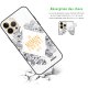 Coque iPhone 13 Pro Coque Soft Touch Glossy Une Maman en or Design Evetane