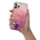 Coque iPhone 13 Pro Coque Soft Touch Glossy Attrape rêve rose Design Evetane