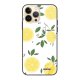 Coque iPhone 13 Pro Coque Soft Touch Glossy Citrons Design Evetane