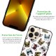Coque iPhone 13 Pro Coque Soft Touch Glossy Chiens à Lunettes Design Evetane