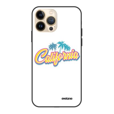 Coque iPhone 13 Pro Coque Soft Touch Glossy California Design Evetane