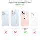 Coque iPhone 13 Coque Soft Touch Glossy Love Life Design Evetane