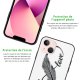 Coque iPhone 13 Coque Soft Touch Glossy Love Life Design Evetane
