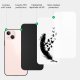Coque iPhone 13 Coque Soft Touch Glossy Plume Design Evetane