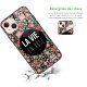 Coque iPhone 13 Coque Soft Touch Glossy La Vie en Rose Design Evetane
