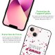 Coque iPhone 13 Coque Soft Touch Glossy Maman damour Design Evetane