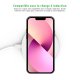 Coque iPhone 13 Coque Soft Touch Glossy Chat Lignes Design Evetane