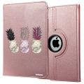 Etui iPad Mini rigide rose gold Trio Ananas Ecriture Tendance et Design Evetane