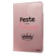 Etui rigide rose Peste mais Princesse iPad 2/3/4