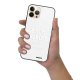 Coque iPhone 13 Pro Max Coque Soft Touch Glossy Raleuse mais heureuse blanc Design Evetane