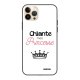 Coque iPhone 13 Pro Max Coque Soft Touch Glossy Chiante mais princesse Design Evetane