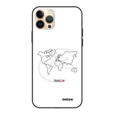 Coque iPhone 13 Pro Max Coque Soft Touch Glossy Travel Design Evetane