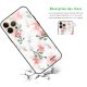 Coque iPhone 13 Pro Max Coque Soft Touch Glossy Orchidées Design Evetane