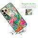 Coque iPhone 13 Pro Max Coque Soft Touch Glossy Animaux Tropicaux Design Evetane
