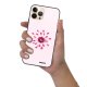Coque iPhone 13 Pro Max Coque Soft Touch Glossy Fleur Rose Fushia Design Evetane