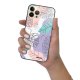 Coque iPhone 13 Pro Max Coque Soft Touch Glossy Feuilles Pastels Design Evetane