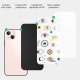 Coque iPhone 13 Coque Soft Touch Glossy Multi Yeux Design Evetane