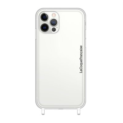 Coque iPhone 12/12PRO transparente anti-choc avec anneaux transparents en silicone