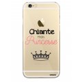 Coque iPhone 6 Plus / 6S Plus silicone transparente Chiante mais princesse ultra resistant Protection housse Motif Ecriture Tendance Evetane