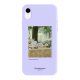 Coque iPhone Xr Silicone Liquide Douce lilas Été Provencal La Coque Francaise.