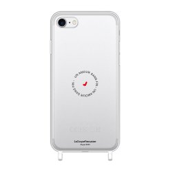 Coque iPhone 7/8/SE 2020 anneaux silicones Un Amour Sans Fin MOOD x LaCoqueFrançaise 