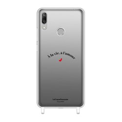 Coque Huawei Y7 2019 anneaux silicones A la Vie à l'Amour MOOD x LaCoqueFrançaise 