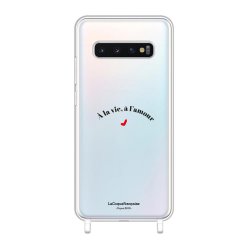 Coque Samsung Galaxy S10 anneaux silicones A la Vie à l'Amour MOOD x LaCoqueFrançaise 