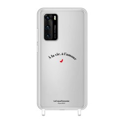 Coque Huawei P40 anneaux silicones A la Vie à l'Amour MOOD x LaCoqueFrançaise 