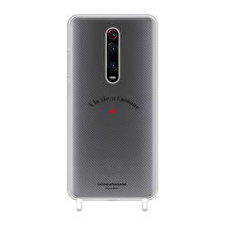 Coque Xiaomi Redmi Mi 9T Lite anneaux silicones A la Vie à l'Amour MOOD x LaCoqueFrançaise 